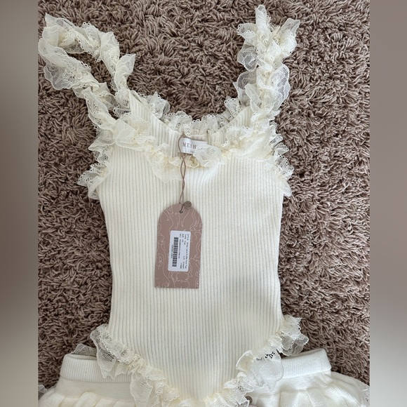 Meshki Ruffle matching set - Picture 4 of 7